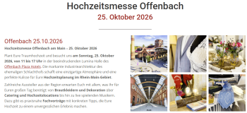 Hochzeitsmesse Offenbach am Main